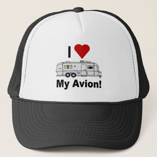 Avion Trailer Trucker Style Casquette (Devant)