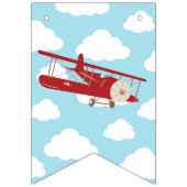 Avion vintage drapeaux de vol d'anniversaire Banni (Premier drapeau)