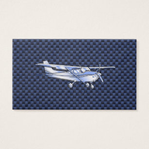 Avions Classique Chrome Cessna Volant Fibre de Car