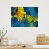 Avions de dérive - impression artistique abstraite (Cuisine)