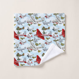 Avions rétro caricaturés