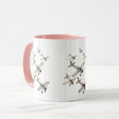 Avions volants mignon Mug (Devant gauche)