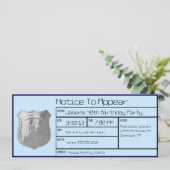 Avis d'apparaître invitations faits sur commande (Debout devant)