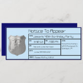 Avis d'apparaître invitations faits sur commande (Devant / Derrière)