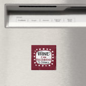 Avis sur le vin 5 étoiles Refrigerator Magnet (In Situ (Lave-vaisselle))