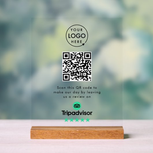Avis Tripadvisor | Business Review Link QR Code (Neutre)