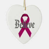 AVM Awareness Heart Ornament (Rechts)