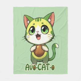 Avo-CAT-o Fleece Deken