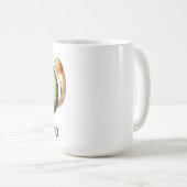 Avo-Catto - Punny Cat Avocado Mug (Devant droit)