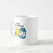 Avo-Curdle Funny Food Pun Mug (Devant gauche)