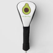 Avo Good Day Punny Avocado Golfheadcover (Voorkant)
