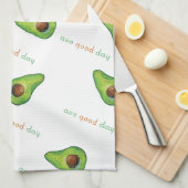 Avo Good Day Watercolor Theedoek (Quarter Fold)
