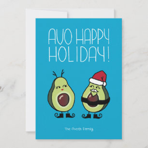 Avo Happy Holiday - Cerulean Feestdagenkaart