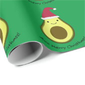 Avo Merry Christhass Avocado Cadeaupapier (Rol Hoek)