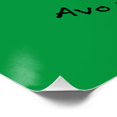 Avo Merry Christhass Avocado Perfect Poster (Hoek)