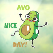 Avo Nice Dag Raamsticker (Vel 3)
