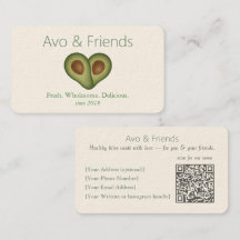 Avo & Vrienden | Avocado Logo Gezonde voeding -