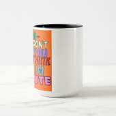 Avoca-ne pensez-vous pas que je suis mignon tasse  (Centre)