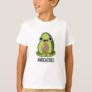 Avoca-tenen Grappige Avocado Woordspelingen T-shirt