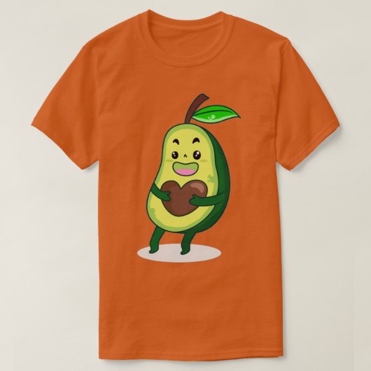 Avocado 7 1 t-shirt (Design voorkant)