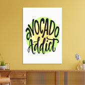 Avocado Addict Canvas Afdruk (Insitu (Woonkamer))