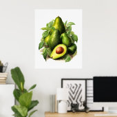 AVOCADO afdrukbaar Poster (Thuiskantoor)