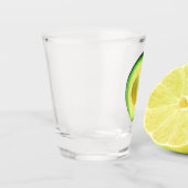Avocado Aguacate Green Shot verre (Gauche)