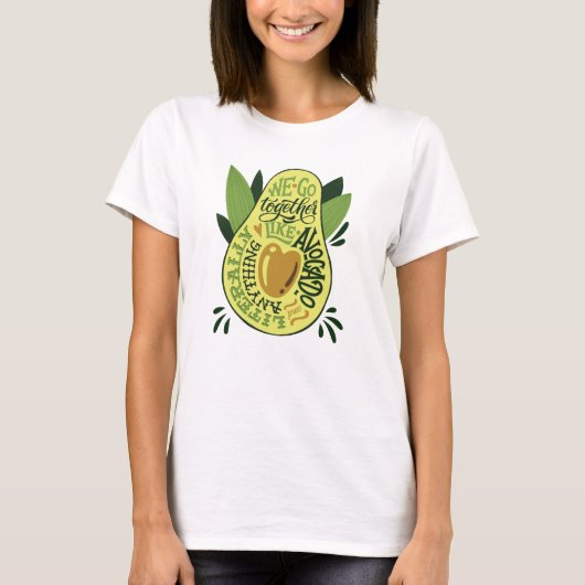 Avocado Alles-T-Shirt T-shirt (Voorkant)