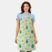 Avocado Apron Schort (Gedragen)