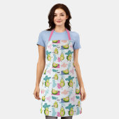 Avocado Apron Schort (Gedragen)