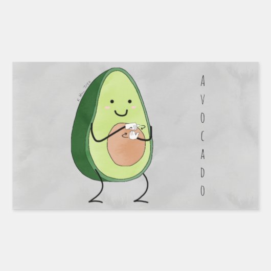 Avocado ASL Sticker (Voorkant)
