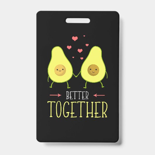 Avocado Better Together Badge (Voorzijde)