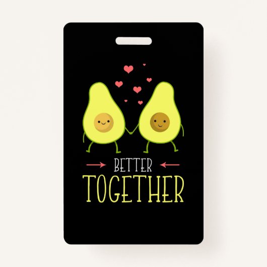 Avocado Better Together Badge (Voorkant)