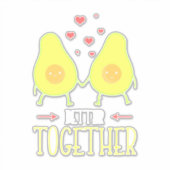 Avocado Better Together Sticker (Voorkant)