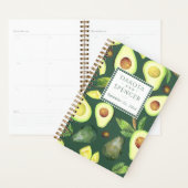 Avocado Blossom | Donkergroen roestvrij fruitpatro Planner (Display)