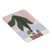 Avocado Boom Blush Muted Geometric Pink Magneet (Rechterzijde)