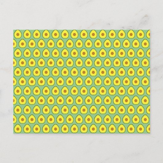 Avocado Briefkaart (Voorkant)