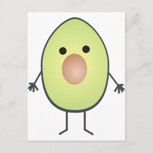 avocado briefkaart