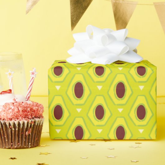Avocado Cadeaupapier (Verjaardagsfeest)