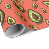 avocado cadeaupapier (Rol Hoek)