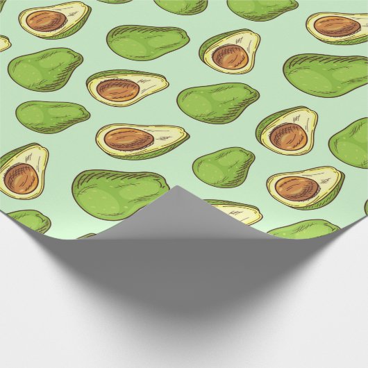 Avocado Cadeaupapier (Hoek)