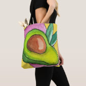 Avocado Canvas tas (Dichtbij)