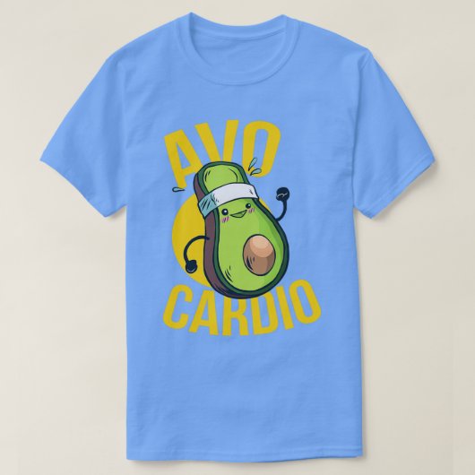 Avocado Cardio 1 T-shirt (Design voorkant)