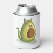 Avocado Cat Blikjeskoeler (Blikje Voorkant)