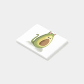 Avocado Cat Post-it® Notes (Schuin)