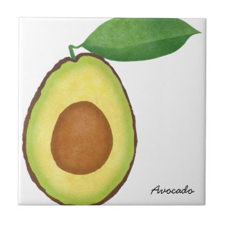 Avocado Ceramic Tile Tegeltje