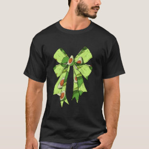 Avocado Coquette Strik voor Vrouwen Meisjes Avocad T-shirt