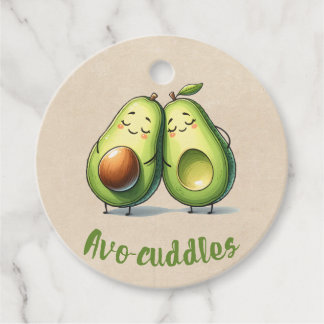 Avocado Couple Bedankjes Labels