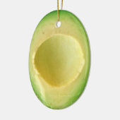 Avocado Crazy 4Owen Keramisch Ornament (Links)