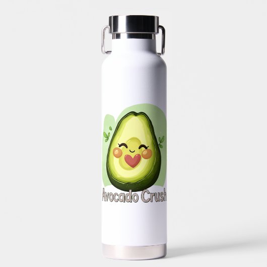 🥑 Avocado Crush 💚 Waterfles (Voorkant)
